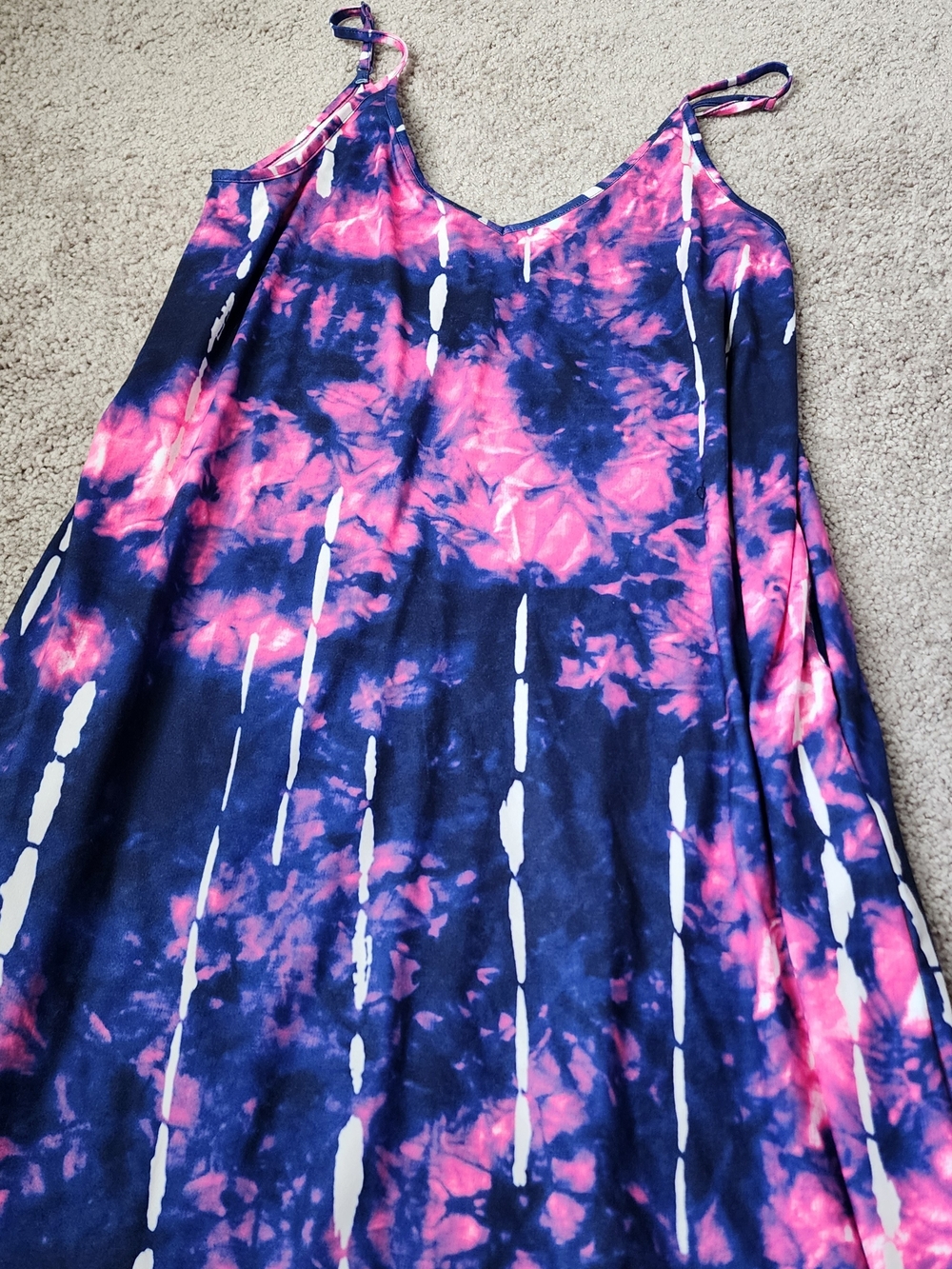 Tie-Dye Slip Maxi Dress - Picture 14 of 14
